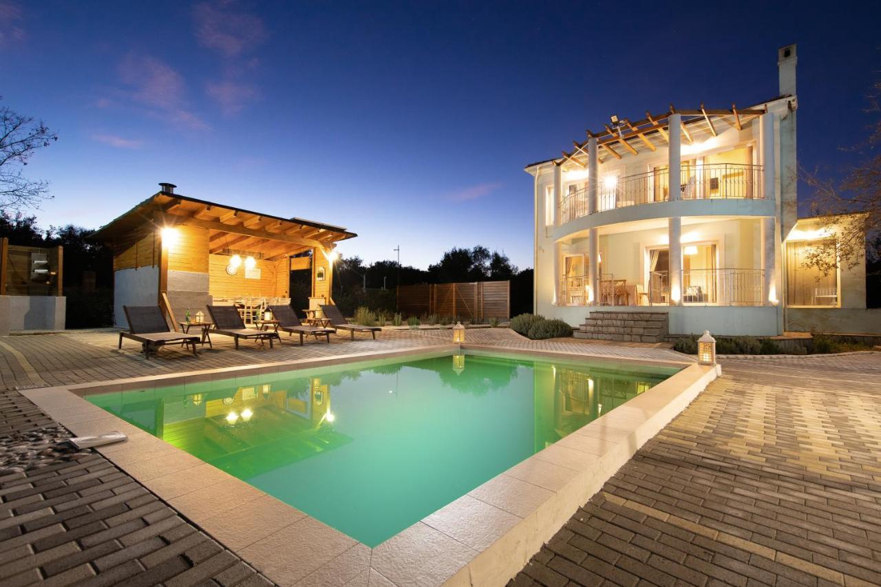Villa Serenity - off grid villa Pouládes Exteriör bild